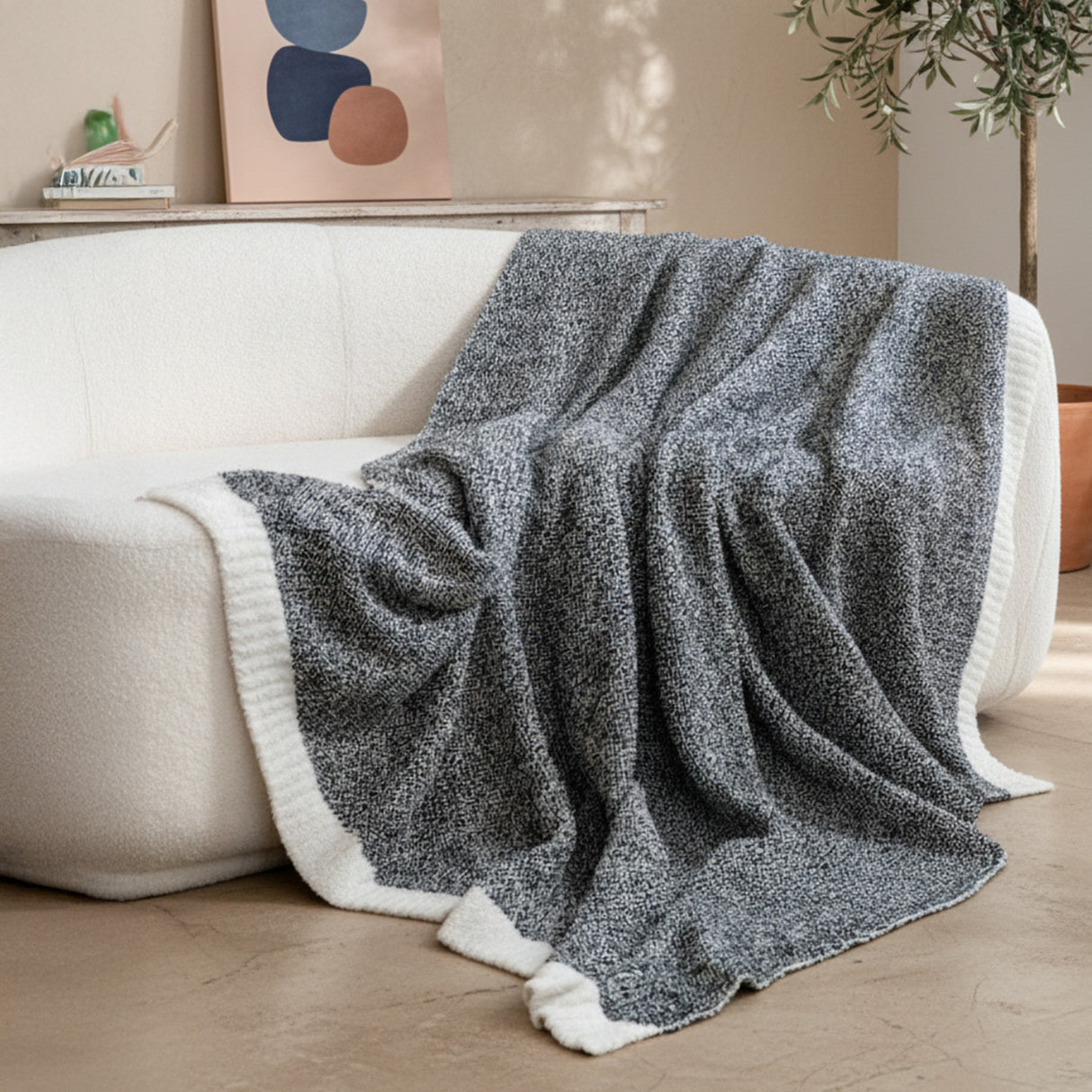 Manta Nórdica con Borde