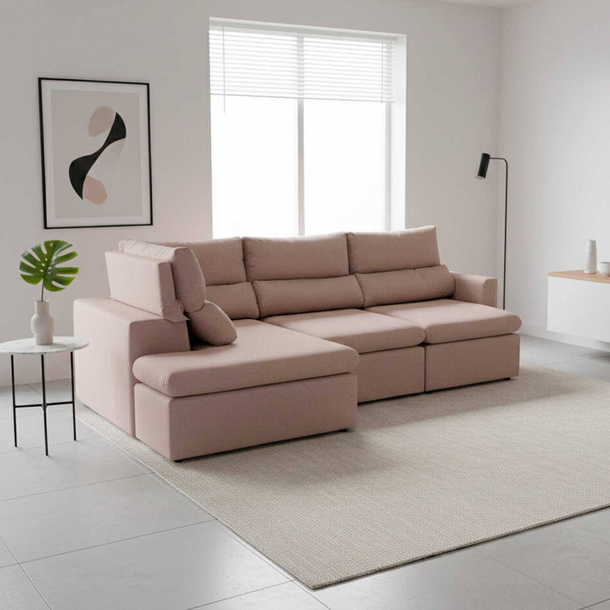 Sofá Dublín con Chaise Longue Izquierdo 2.80x1.90mt 2396 Stock