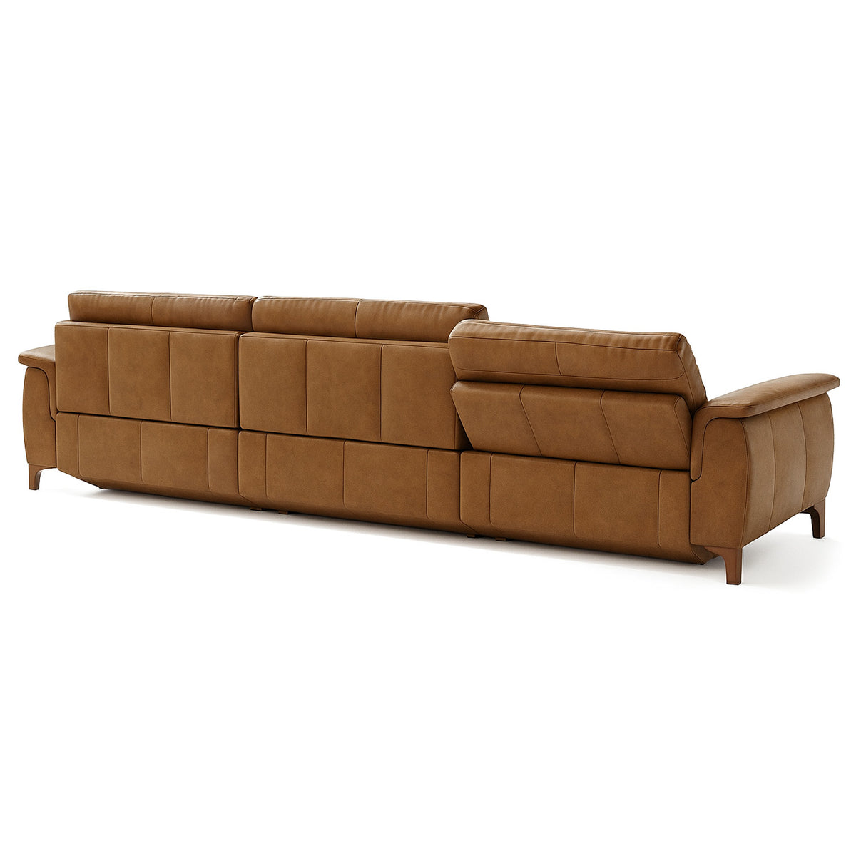 Sofá de Cuero Reboot Extensible y Reclinable