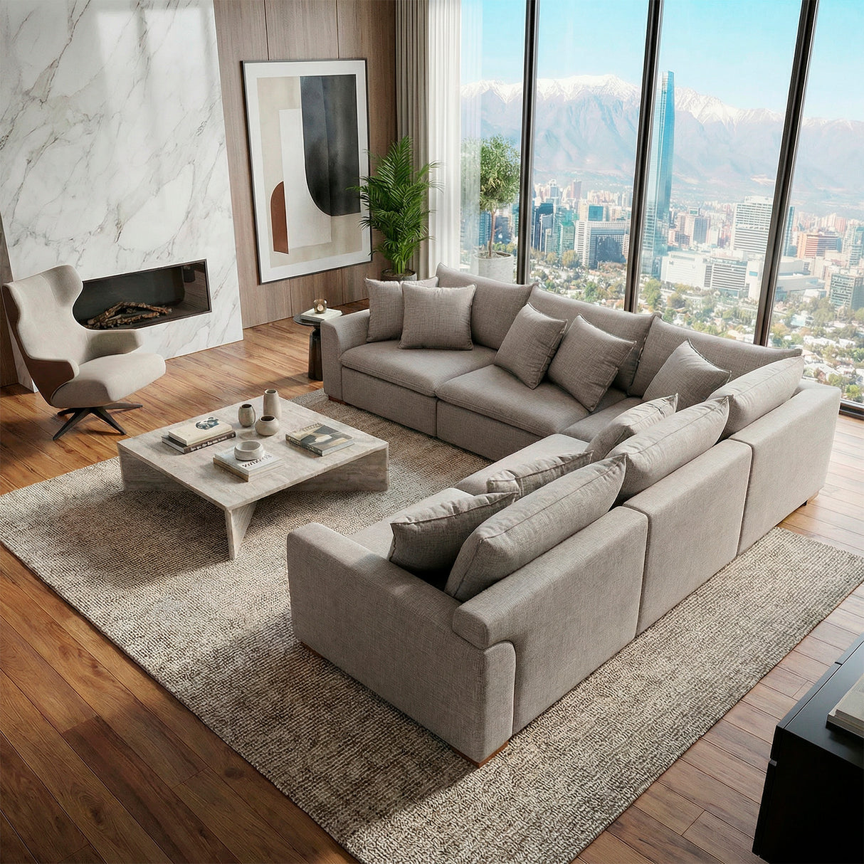 Sofá Atualittá en "L"