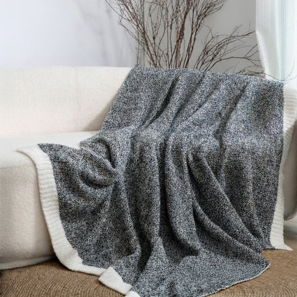 Manta Nórdica con Borde