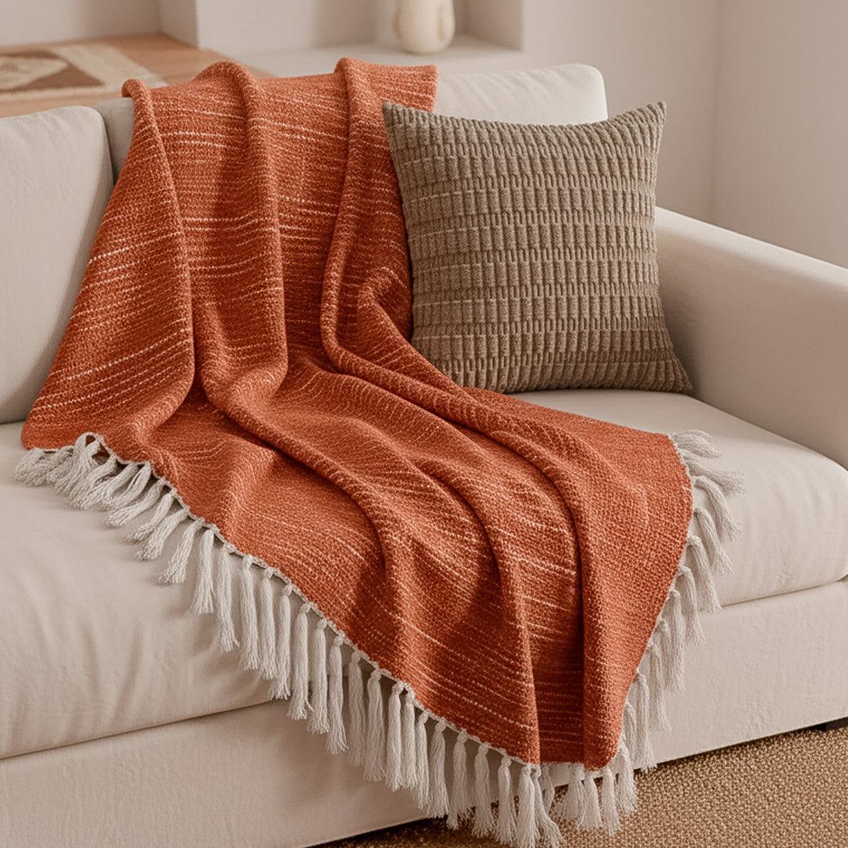 Manta de Chenilla Suave