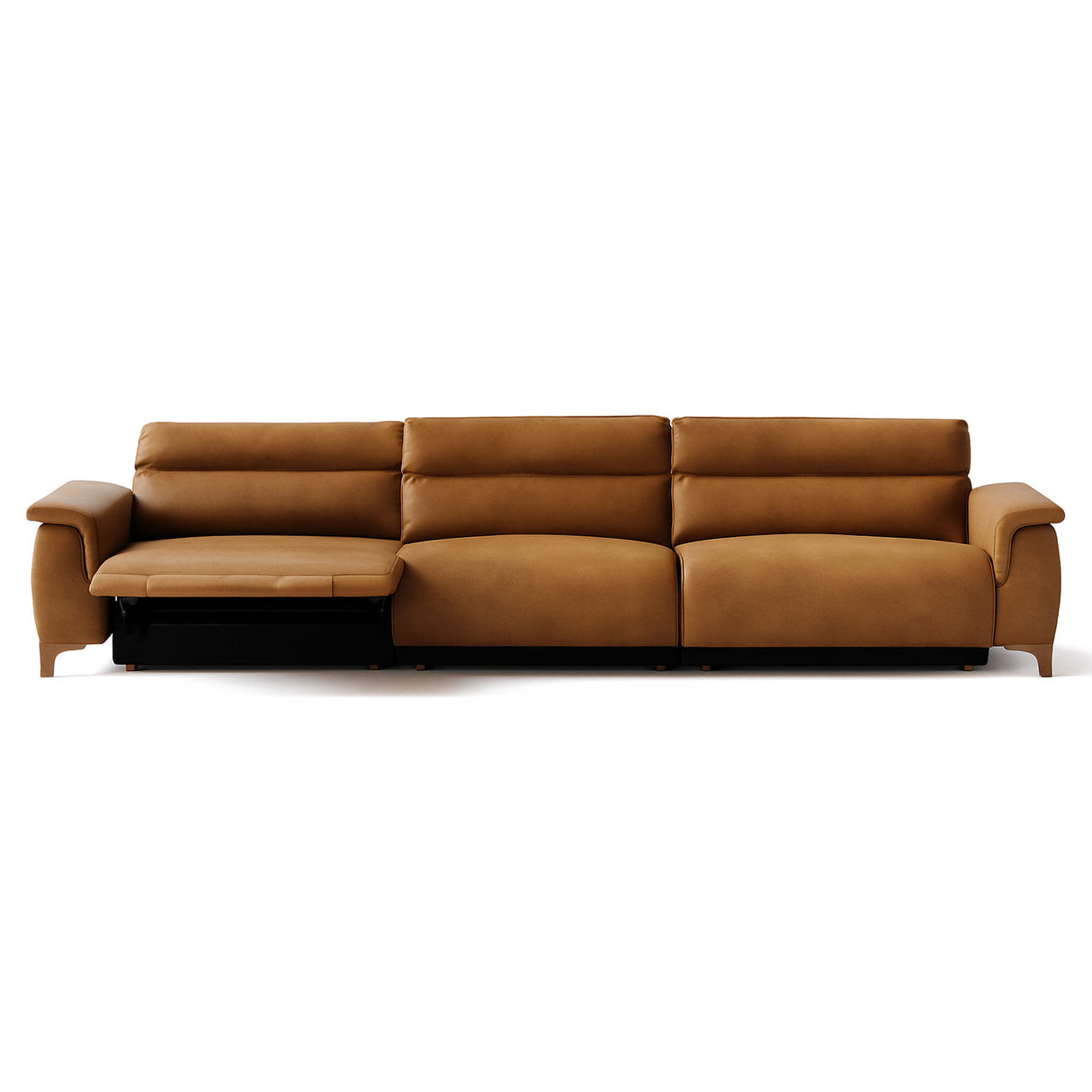 Sofá de Cuero Reboot Extensible y Reclinable