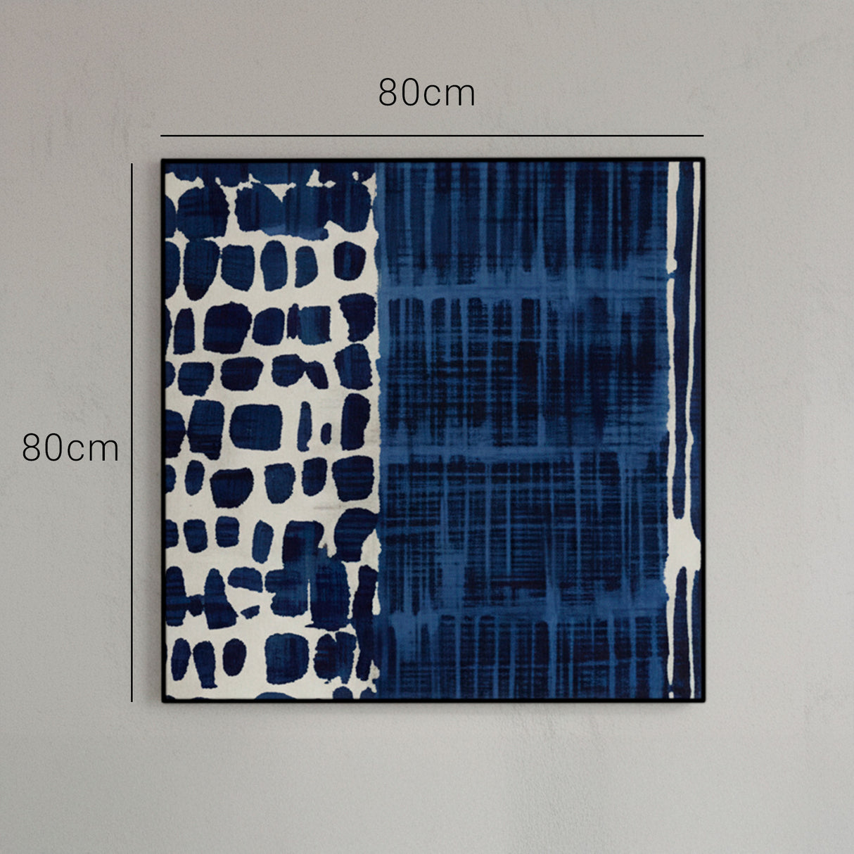 Cuadro moderno azulado