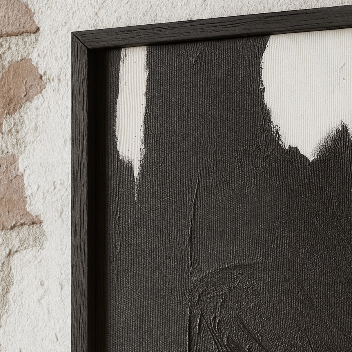 Cuadro contemporáneo black and white