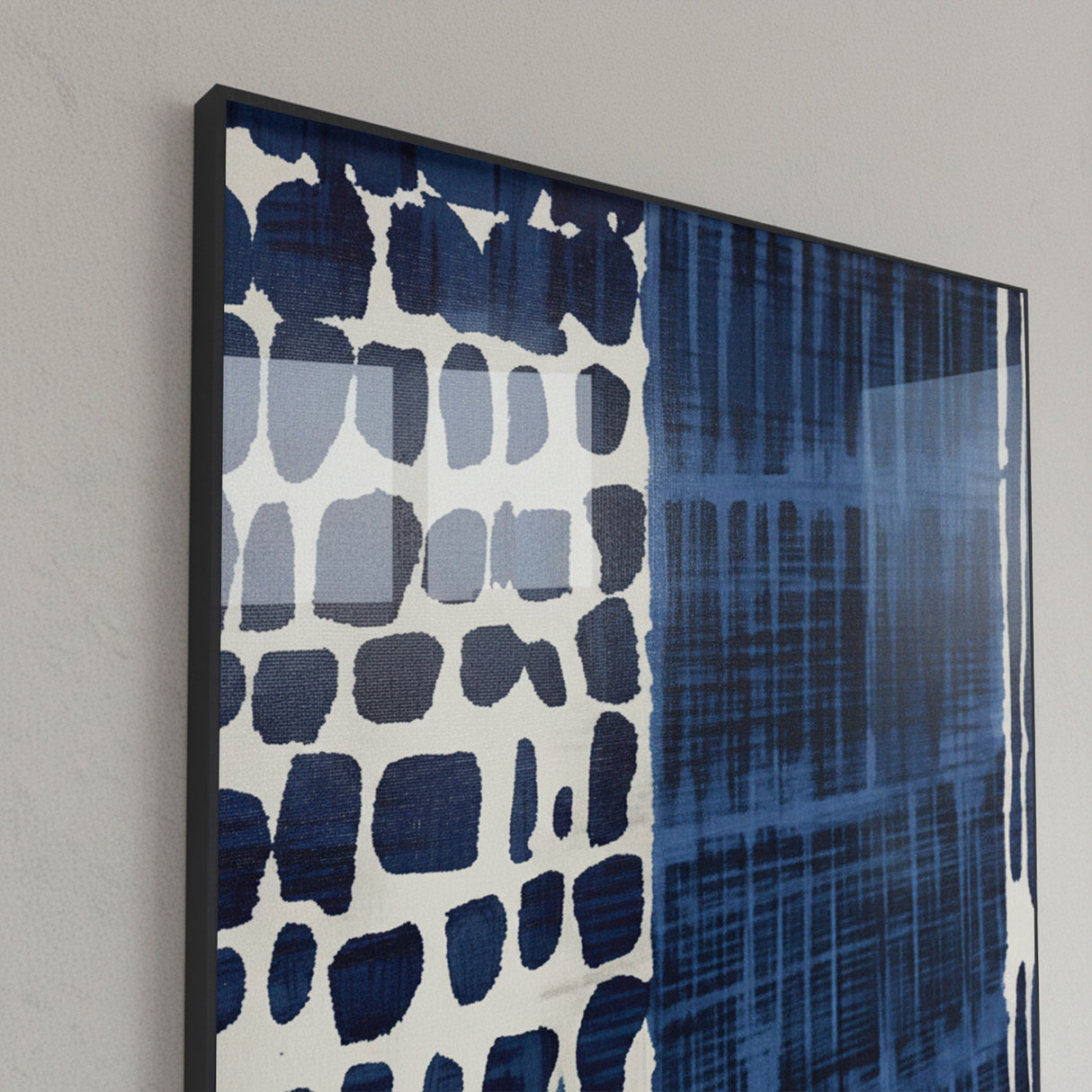 Cuadro moderno azulado