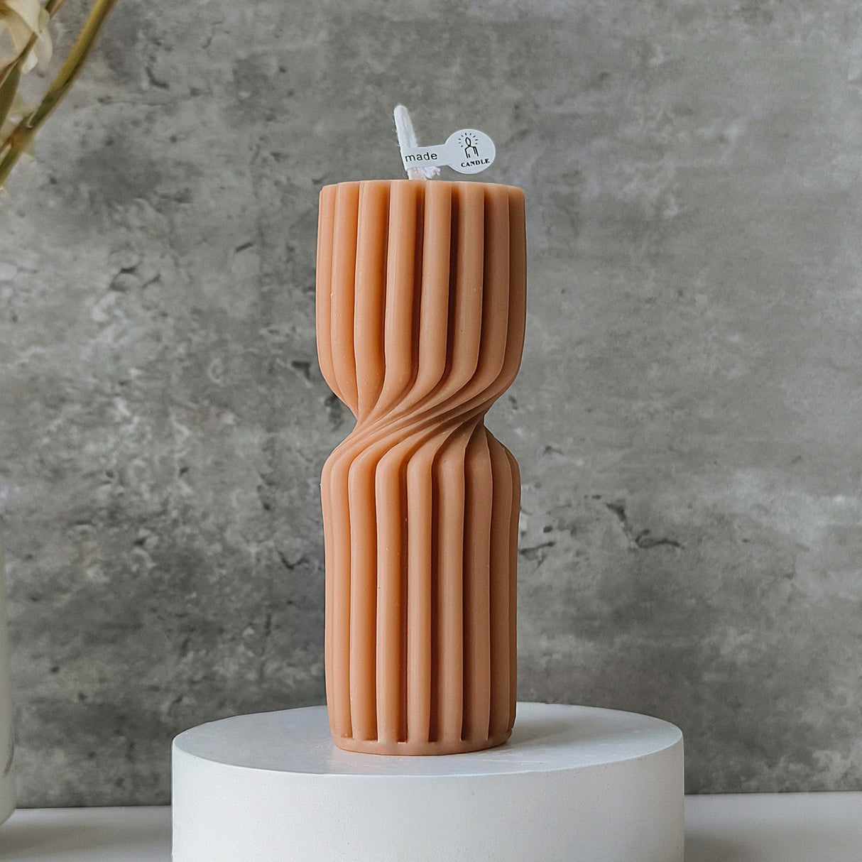 Vela de Cera Europea Marrón