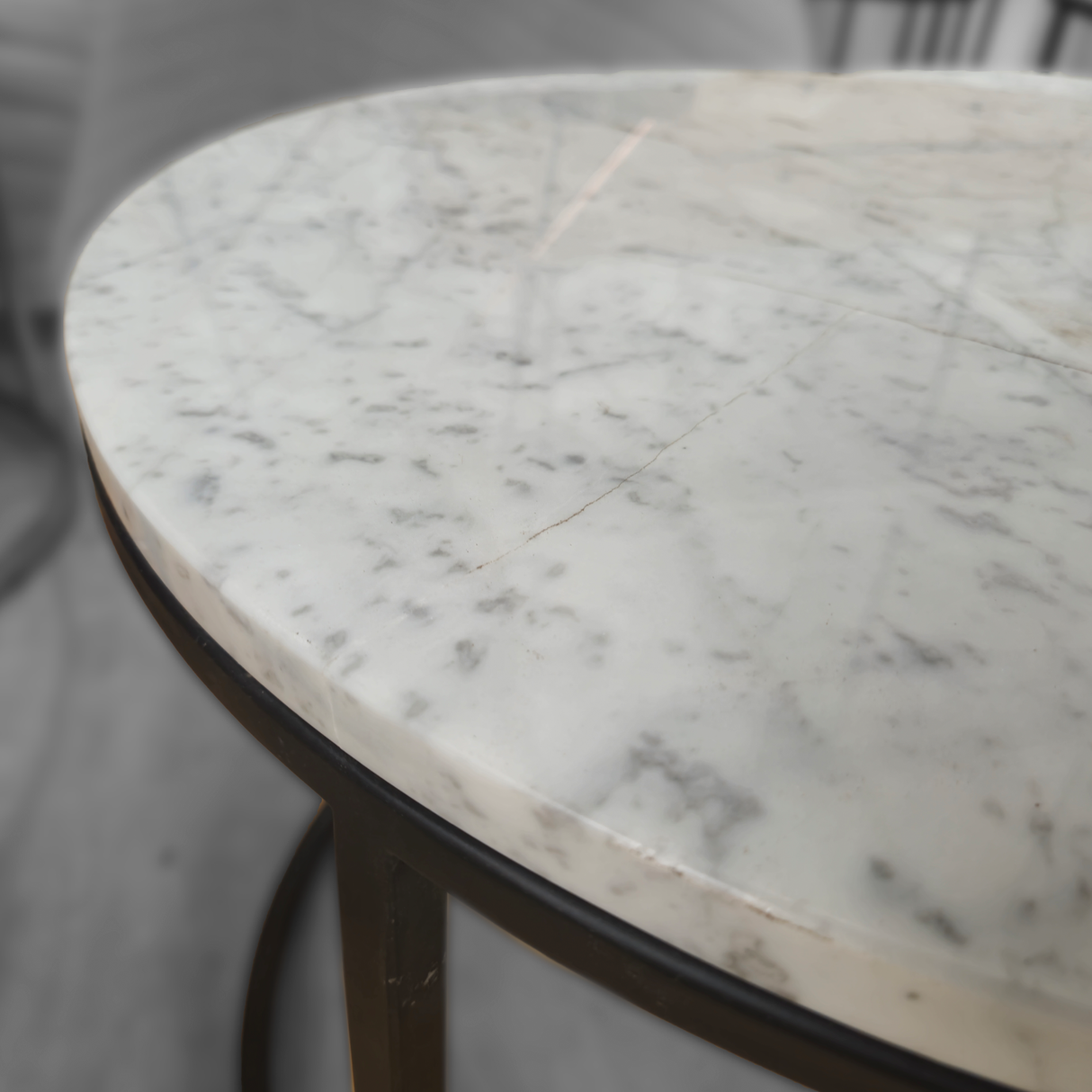 Mesas de centro Nido Mármol Blanco - Set de 2 Outlet S/CAMBIO NI DEVOLUCIÓN Re Decora