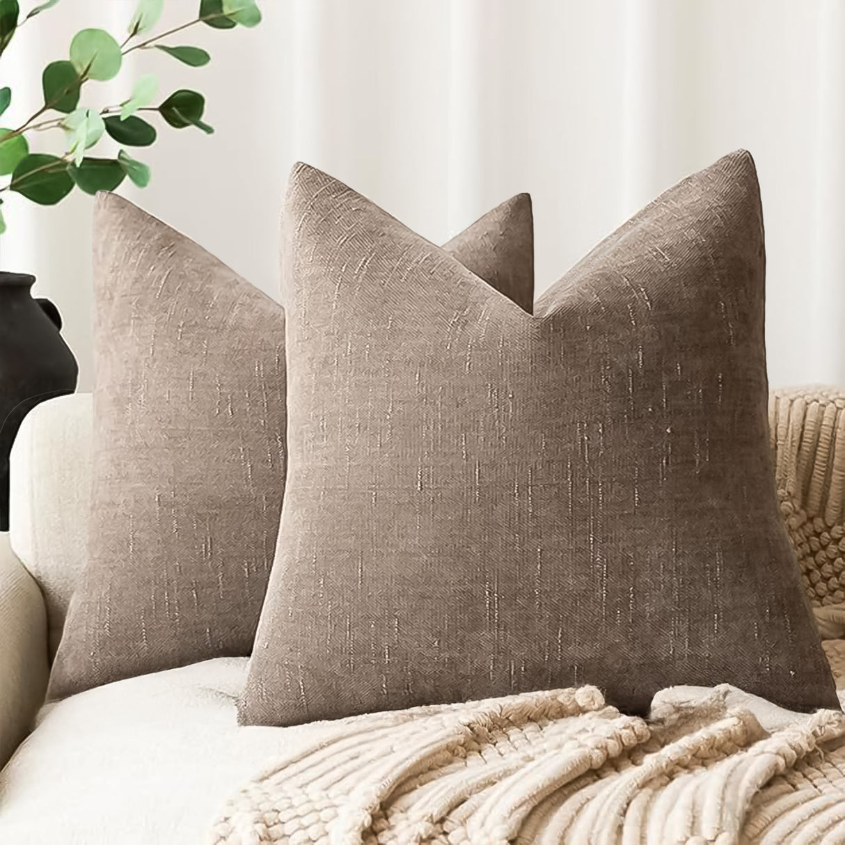 Funda de Cojín Chenilla