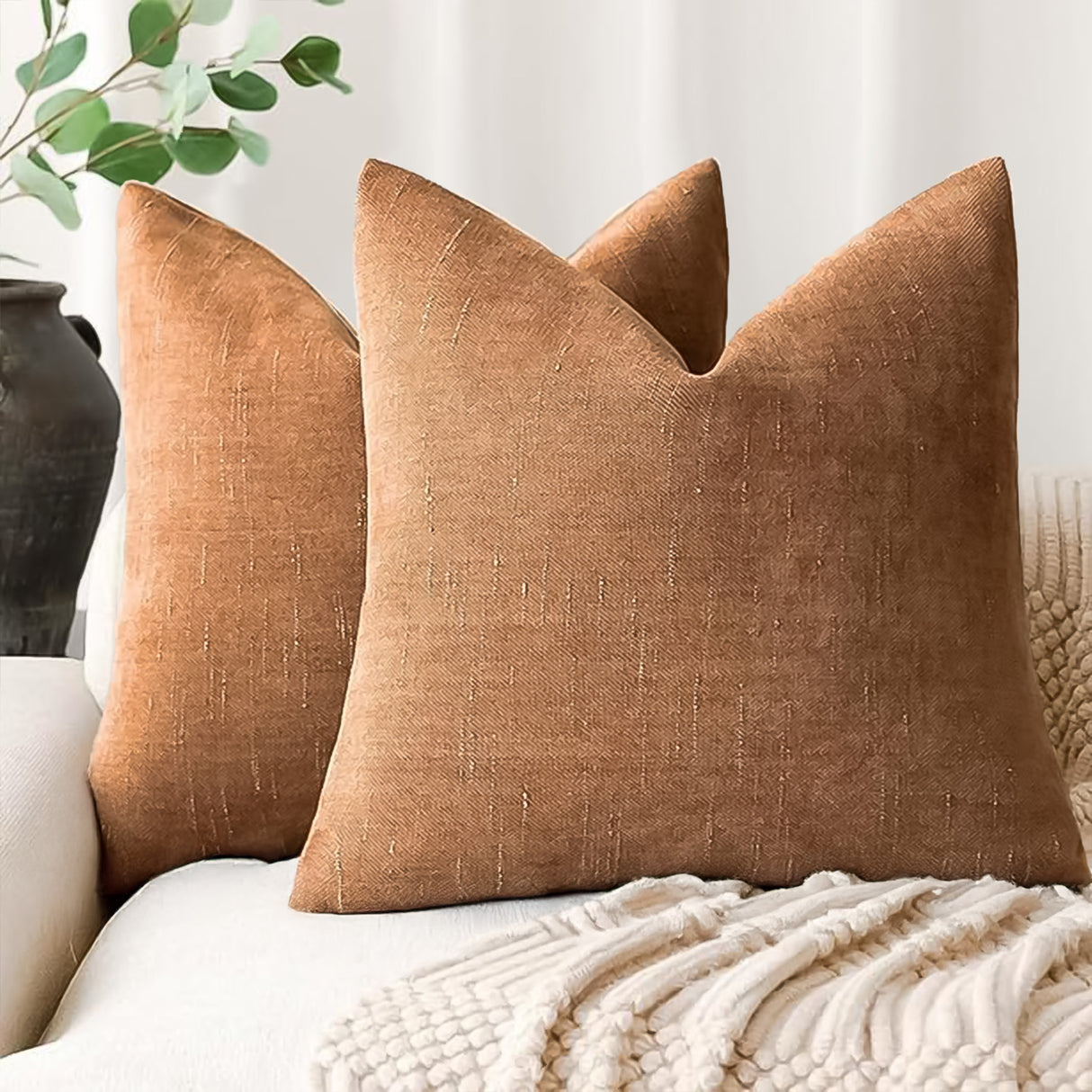 Funda de Cojín Chenilla