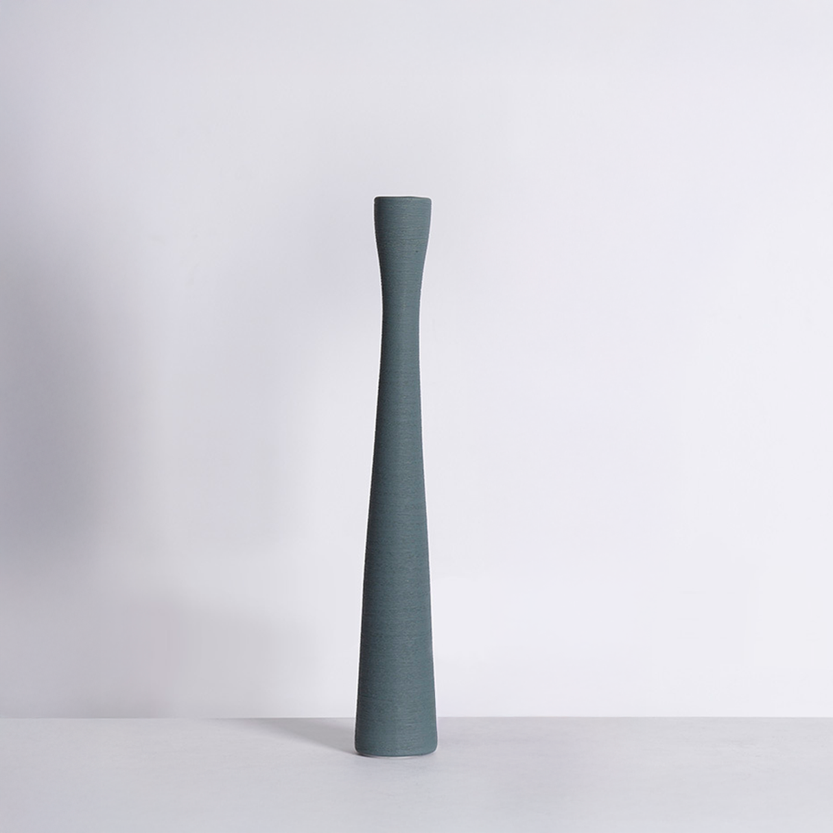 Jarrón de Cerámica Largo Delgado Kelida Porcelana