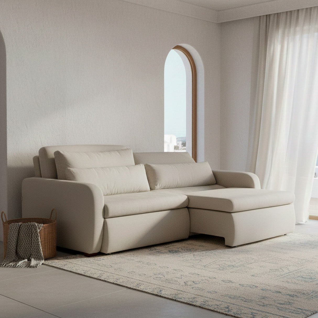 Sofá Cama 2 cuerpos Zurich Stock