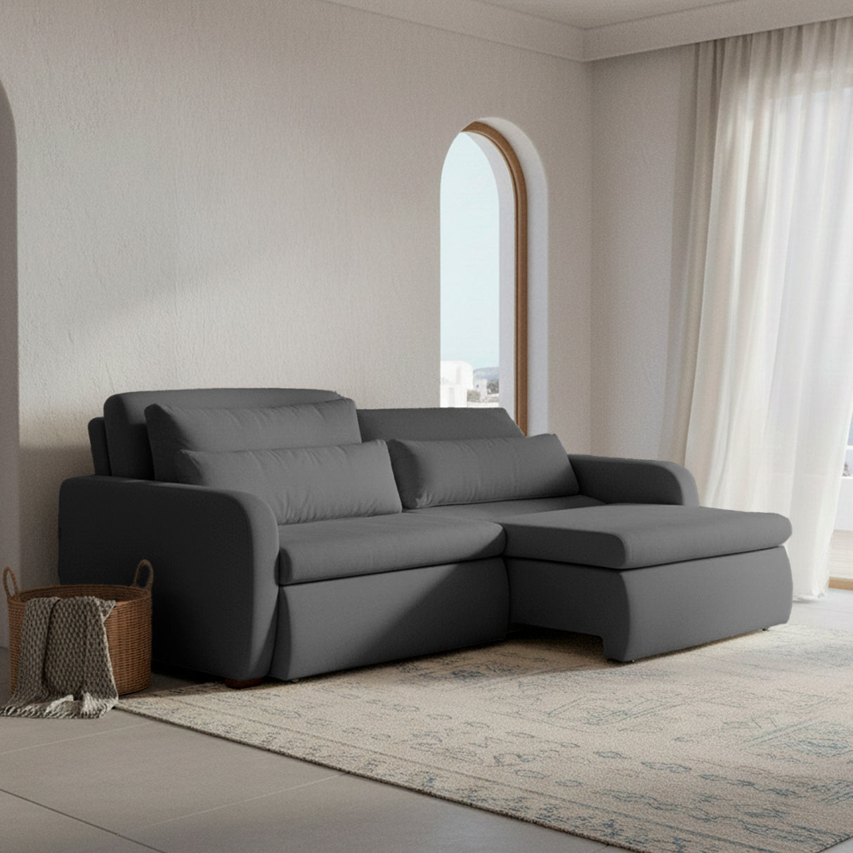 Sofá Cama 2 cuerpos Zurich Stock