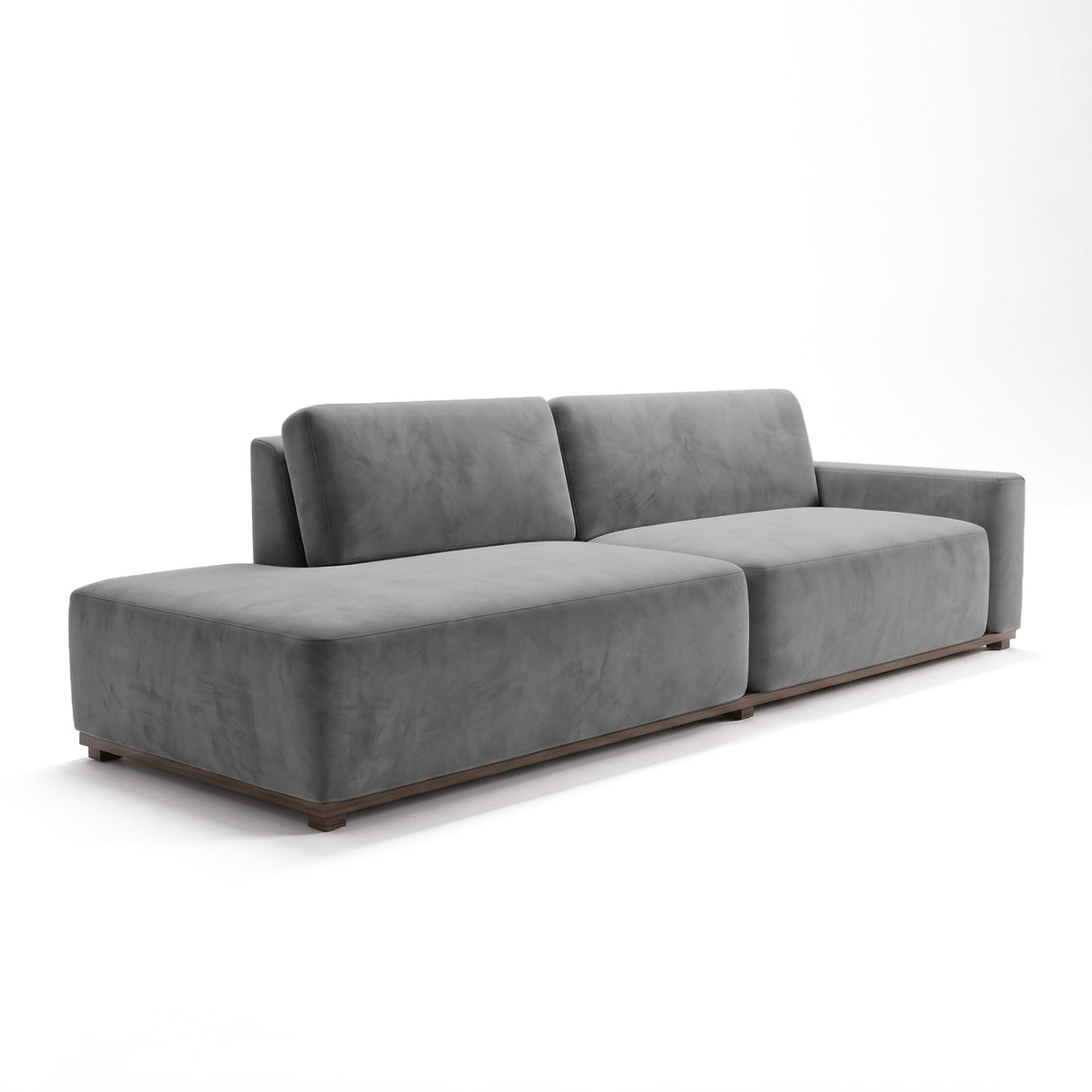 Sofá Piacenza con Pouf