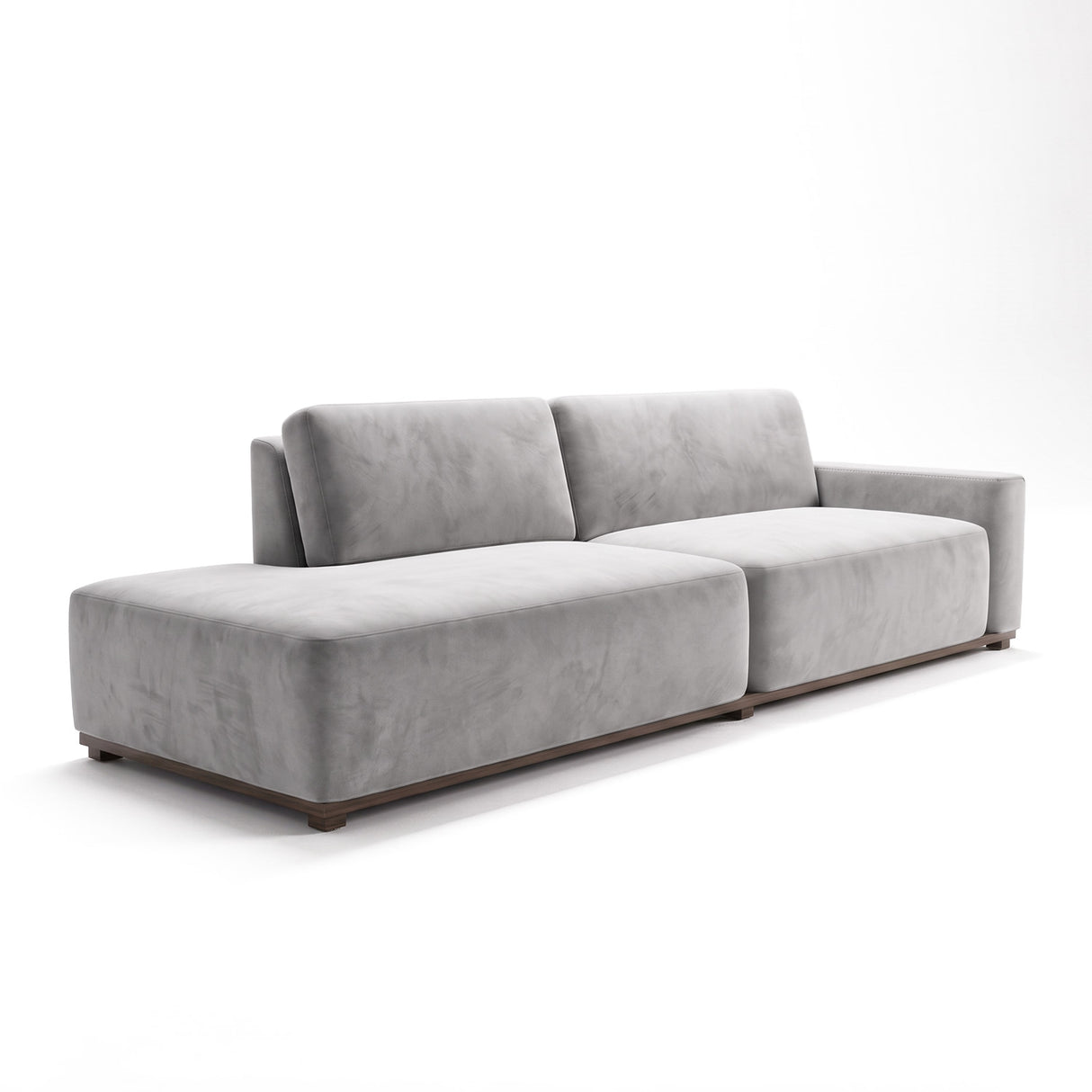 Sofá Piacenza con Pouf