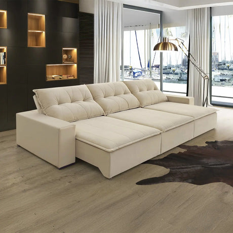 Sofá Extensible y Reclinable Moscou Di Qualita