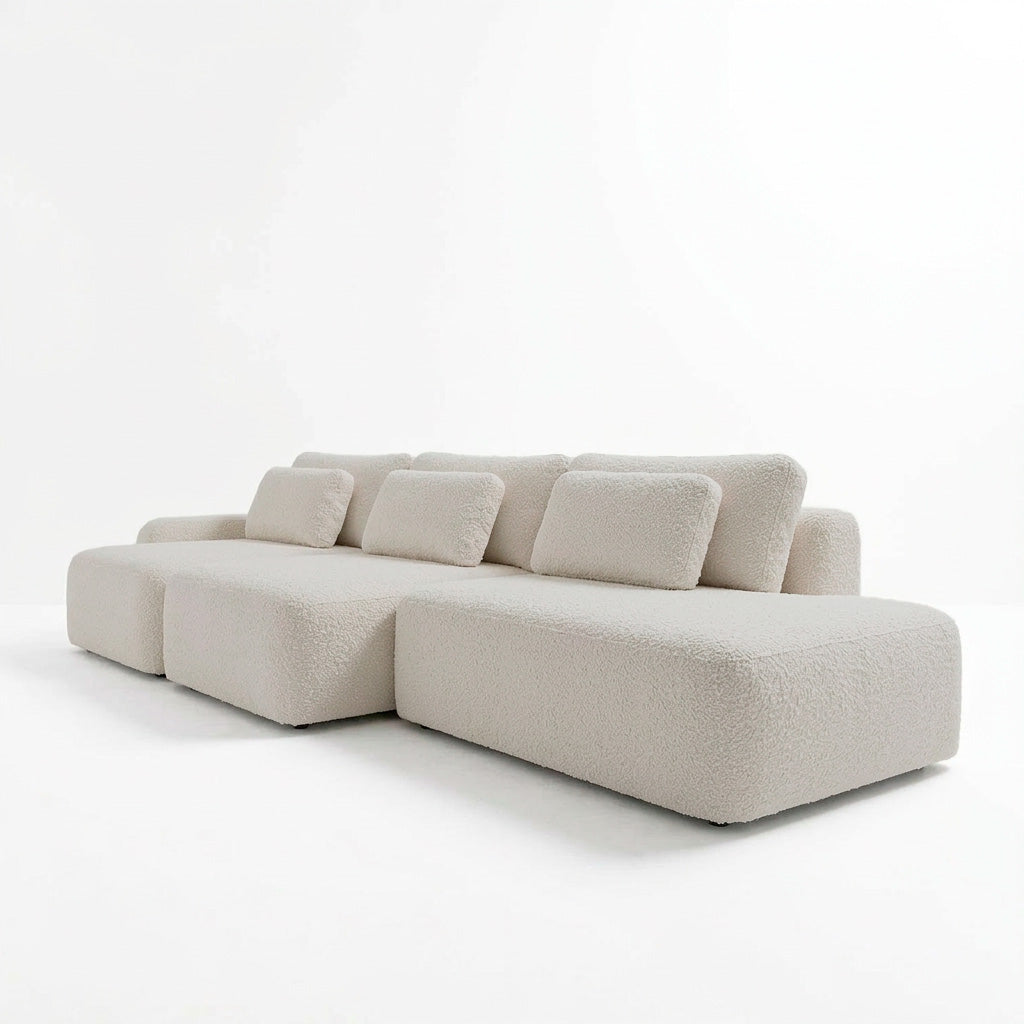 Sofá Extensible Portillo Con Pouf