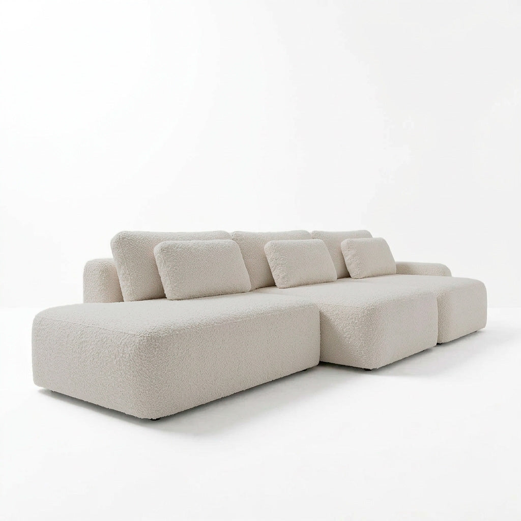 Sofá Extensible Portillo Con Pouf