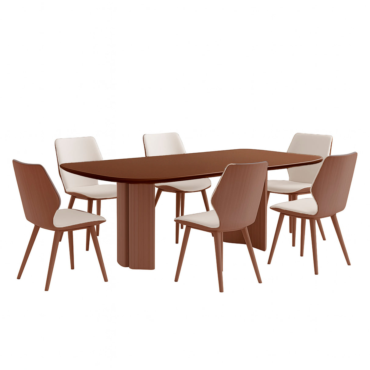 Mesa de comedor Maisa y silla Laura