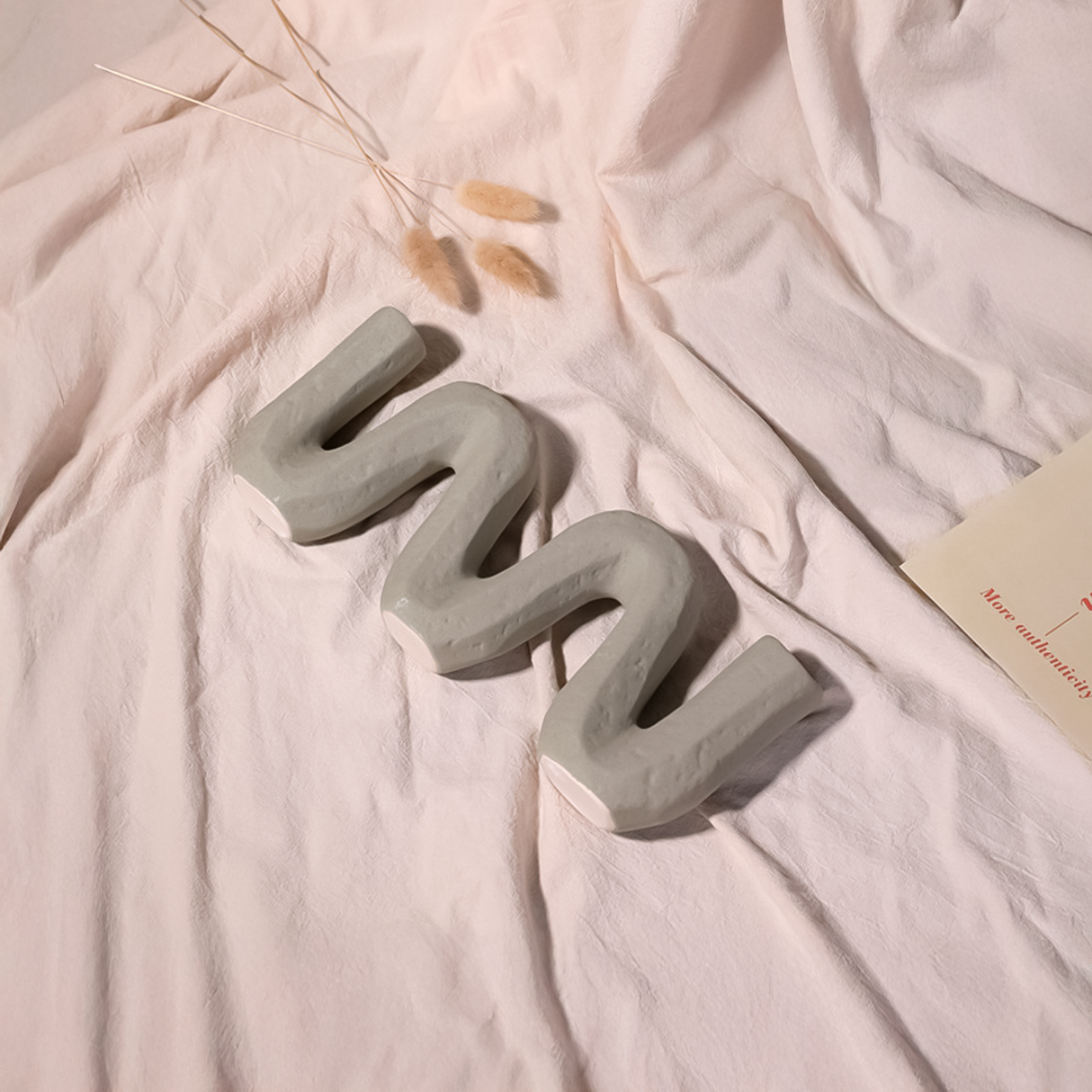 Jarrón Snowfall Curve Kelida Porcelana