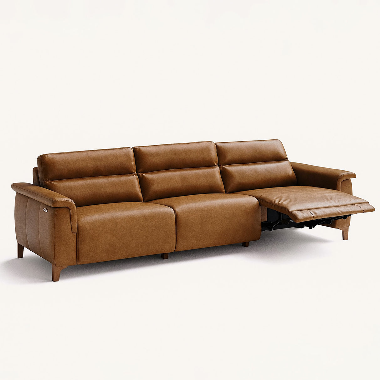 Sofá de Cuero Reboot Extensible y Reclinable