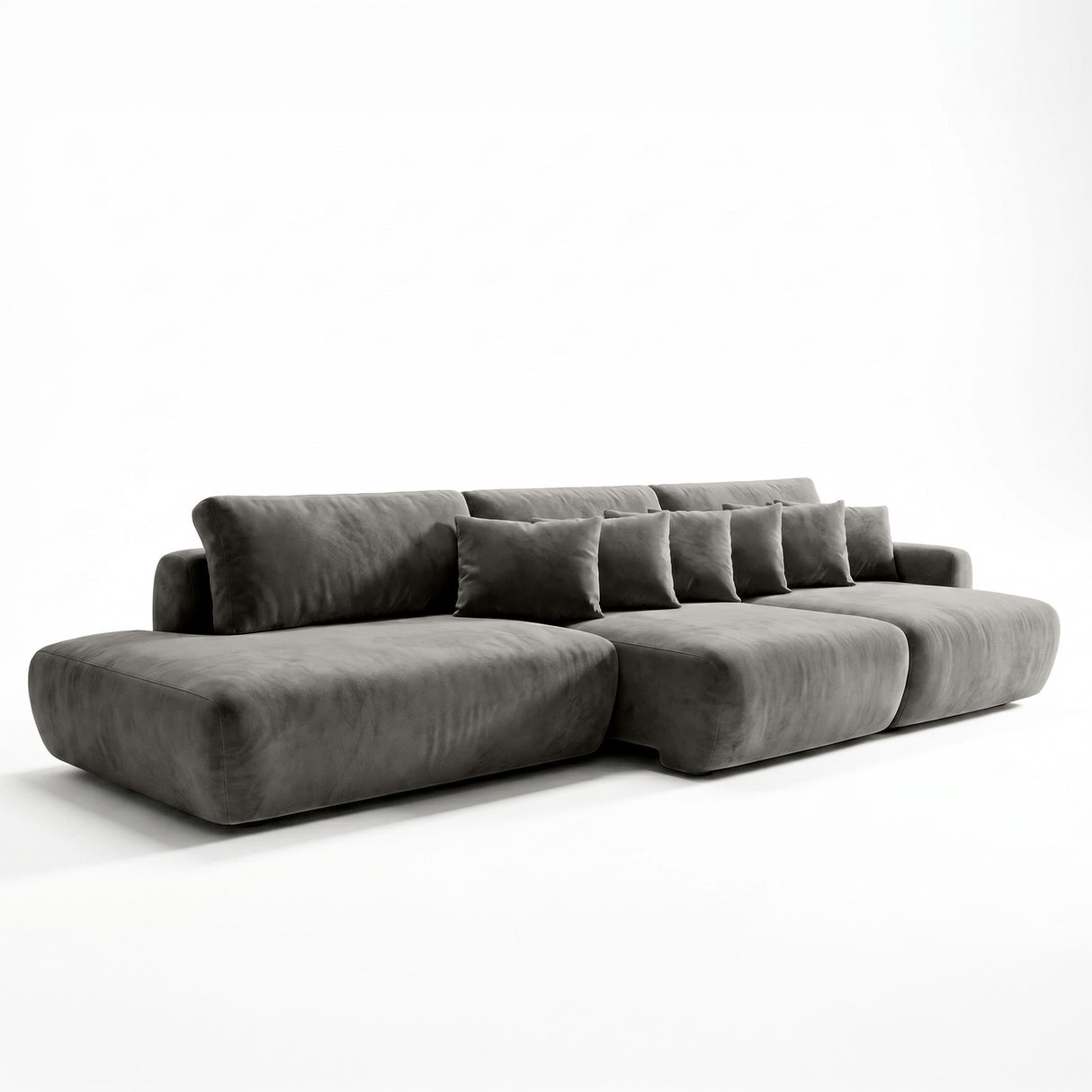Sofá extensible Solana con pouf