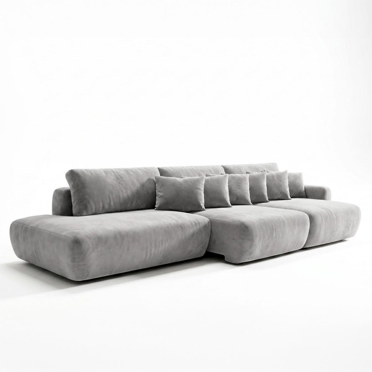Sofá extensible Solana con pouf