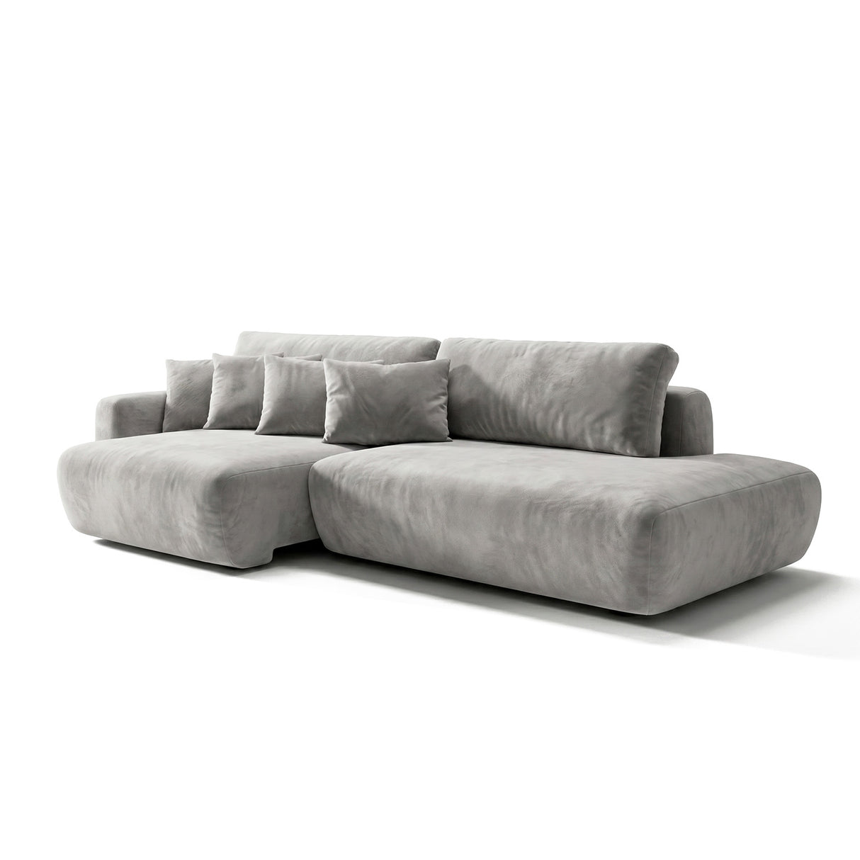 Sofá extensible Solana con pouf