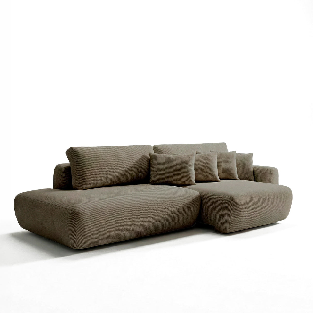 Sofá extensible Solana con pouf