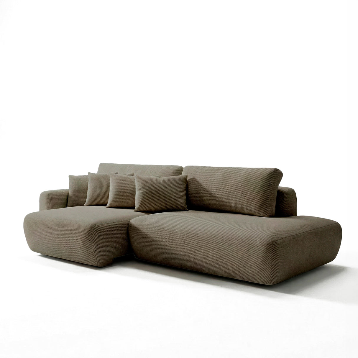 Sofá extensible Solana con pouf