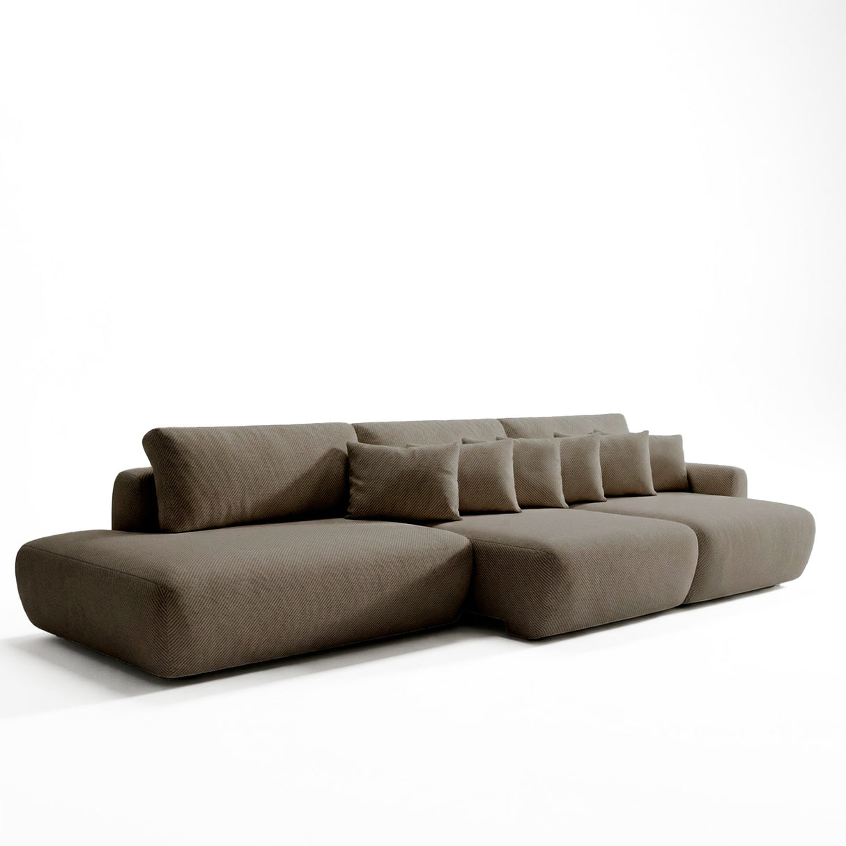 Sofá extensible Solana con pouf
