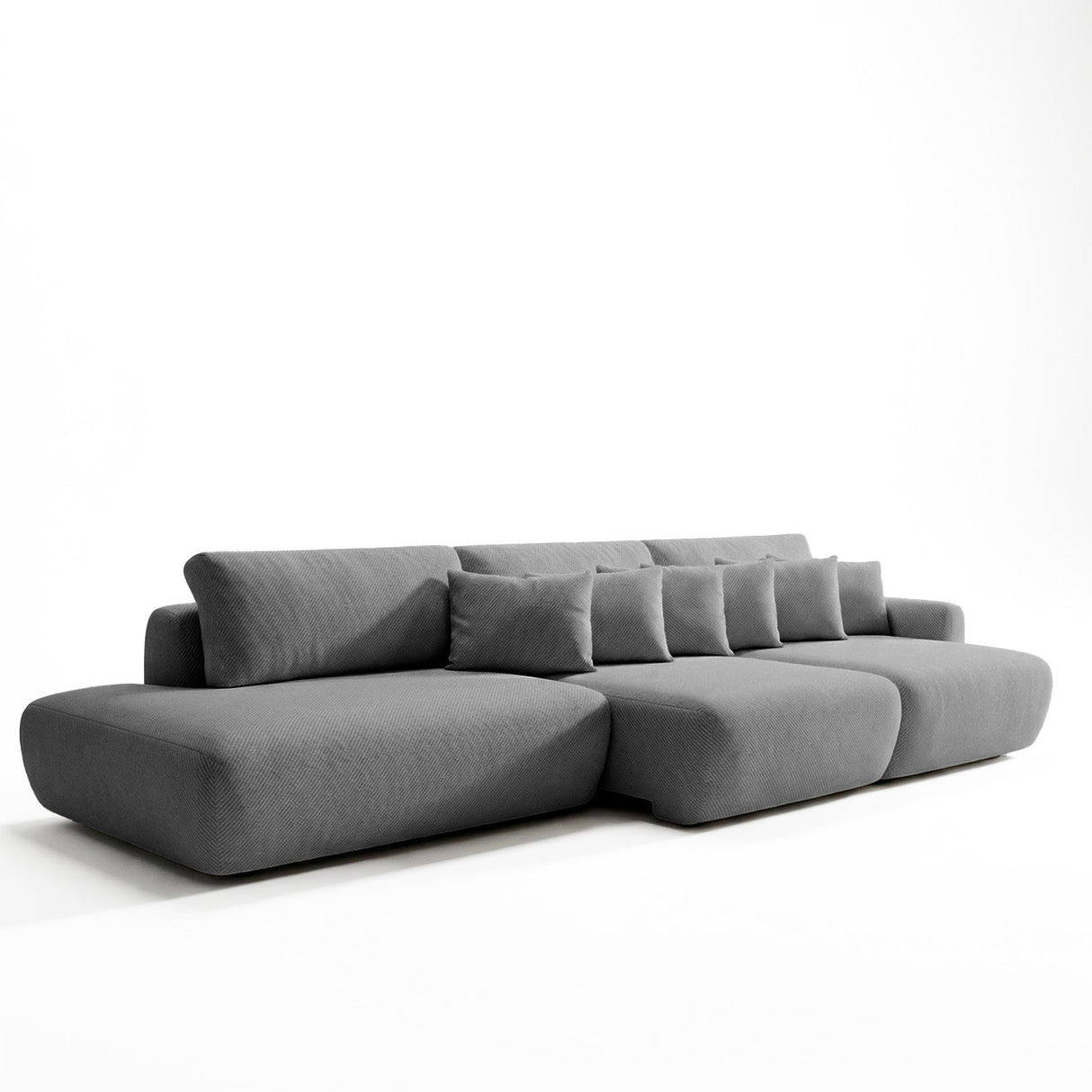 Sofá extensible Solana con pouf