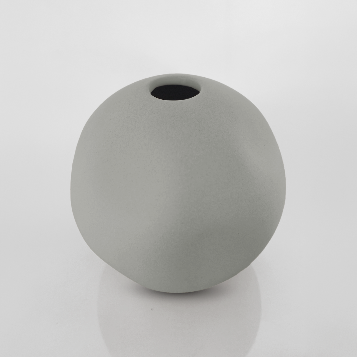 Jarrón de Cerámica Redondo Minimalista