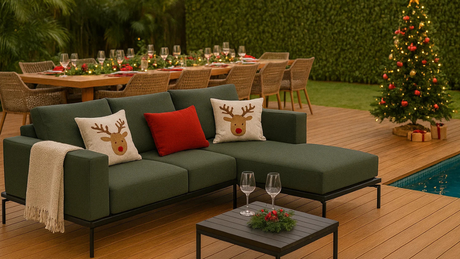 Sofá Desser. Vivir y compartir la navidad en familia