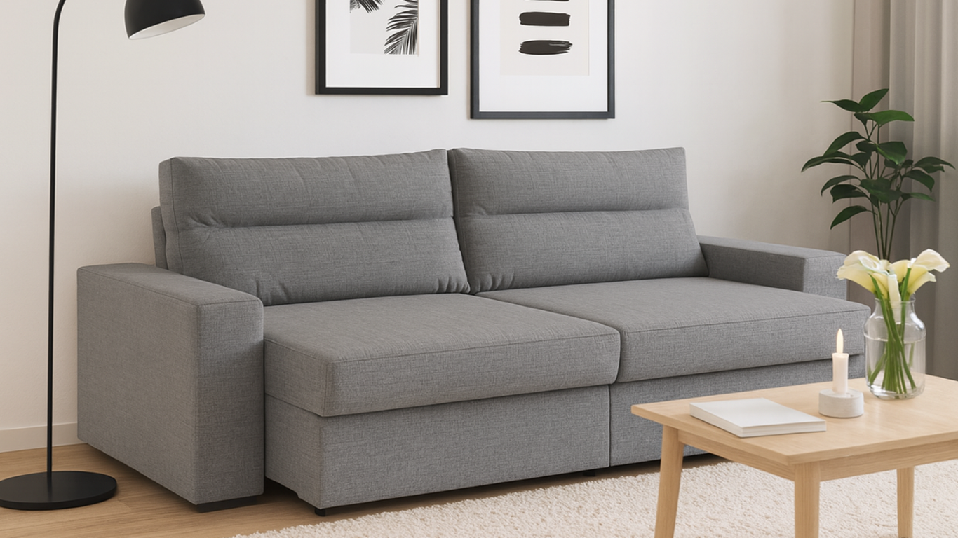 🛋️ Cómo decorar tu sala con un sofá 2 cuerpos sin perder estilo
