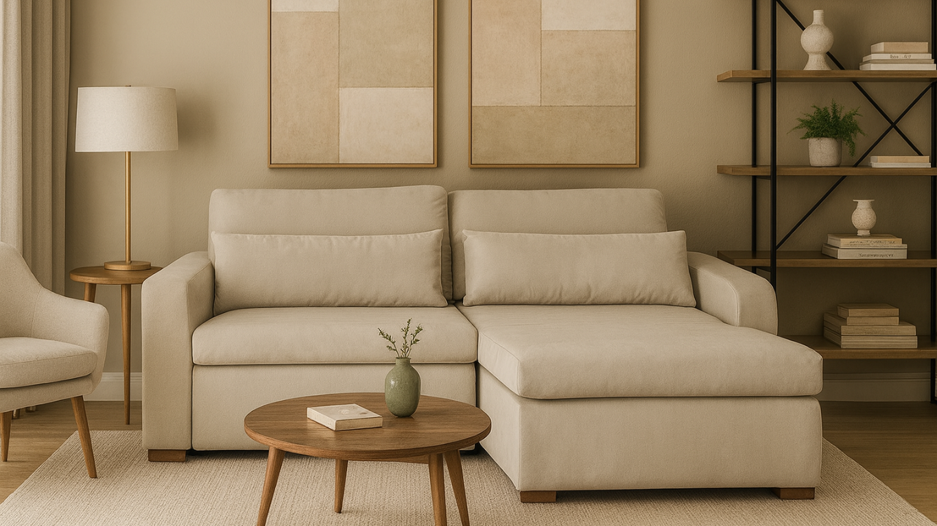 Sofá moderno Zurich para departamento