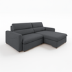 Sofá extensible y reclinable Paris