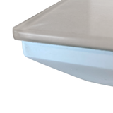 Mesa Agata Vidrio Onix Bianco 180x90cm Stock