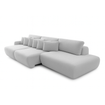 Sofá extensible Solana con pouf