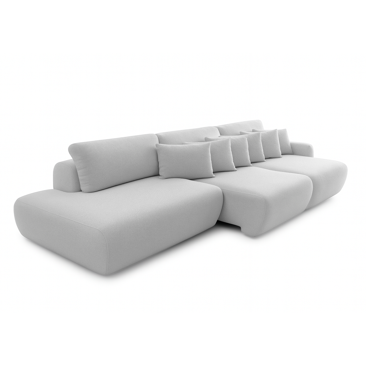 Sofá extensible Solana con pouf