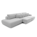 Sofá extensible Solana con pouf