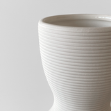 Jarrón Decorativo de Ceramica Curvo