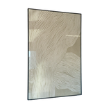 Cuadro Decorativo Abstracto Crema