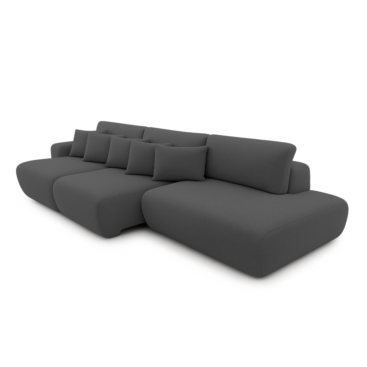 Sofá extensible Solana con pouf