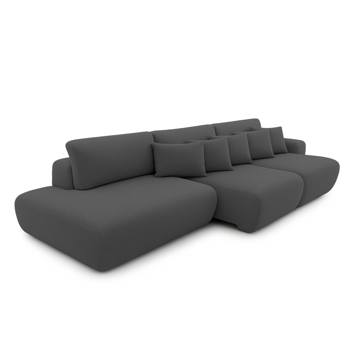 Sofá extensible Solana con pouf