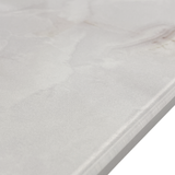 Mesa Agata Vidrio Onix Bianco 180x90cm Stock