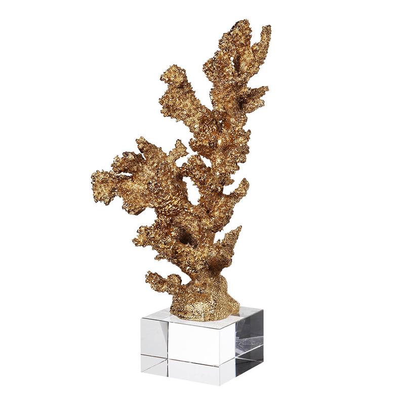 Escultura Coral Gold