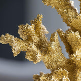 Escultura Coral Gold
