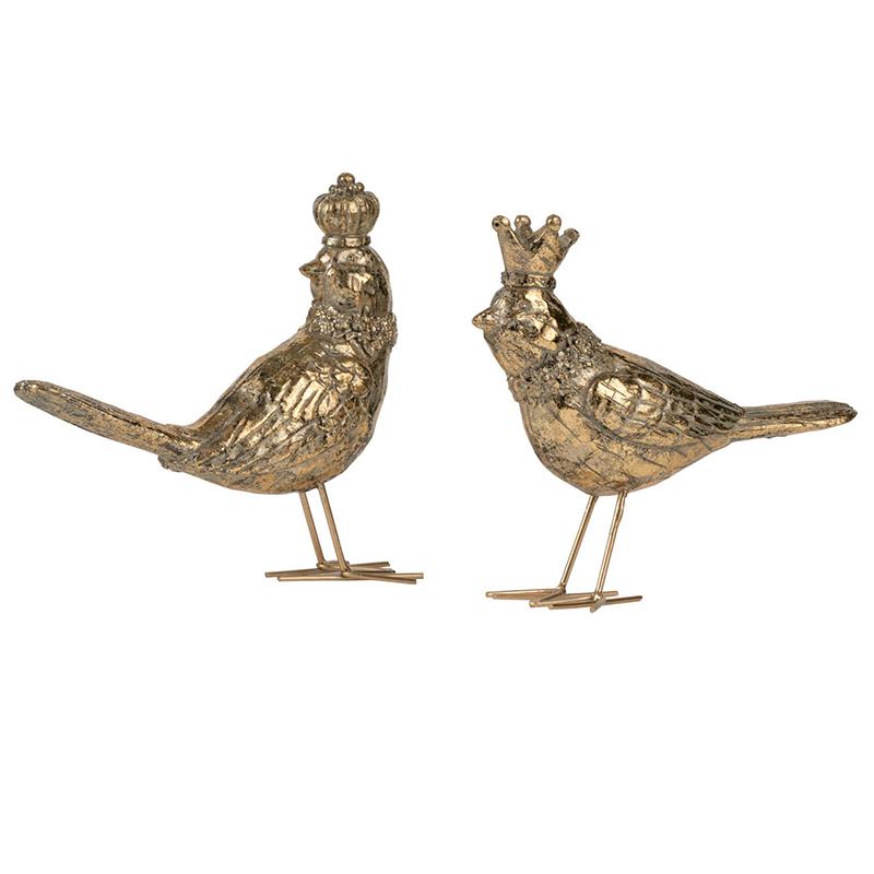 Esculturas de Pájaros Doré - Set de 2