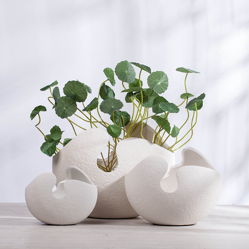 Jarrón Nature Kelida Porcelana